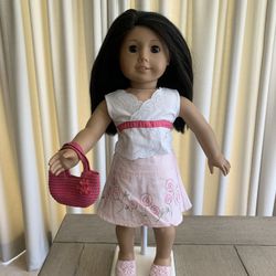 American Girl Sweetheart Skirt Set