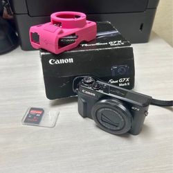 Canon g7x Mark II