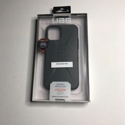 UAG Civilian Series Hard Rugged Case for Apple iPhone 12/12 Pro Silver