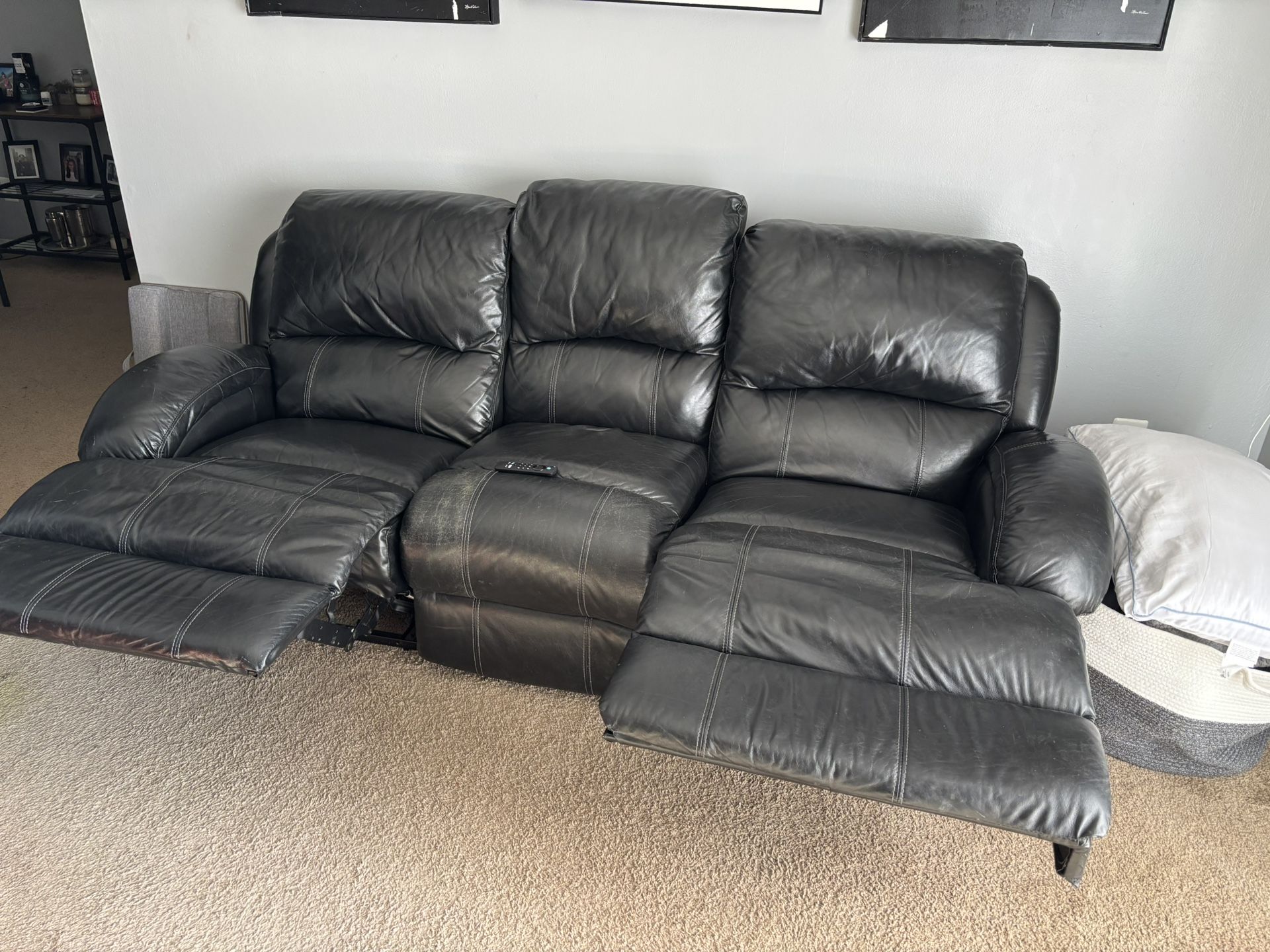 Leather Couch