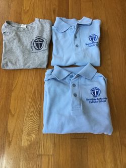 School Uniform boys pre k / kindergarten shirts - St. Jude the Apostle