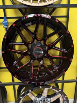 20x10” WICKED WHEELS “W903”