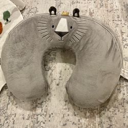 Gently Used Boppy Luxe Nursing Pillow, Royal Lion