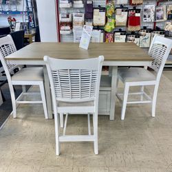 5pc Dinning Table Set $599