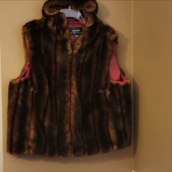 Lauren Ralph Lauren Faux Fur Vest