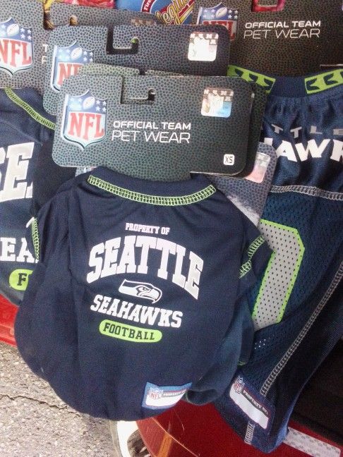 Seattle Seahawks Jersey) Sweatshirt For Dogs