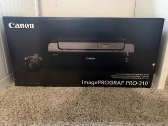 Canon imagePROGRAF PRO-310 professional photo printer.