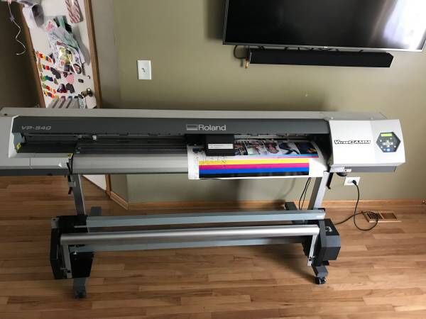 Roland VersaCamm VP-540 Eco Solvent Print/Cut 54" Wide Plotter