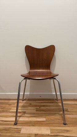 West Elm Wood and Steel Chair