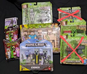 Minecraft Sealed Toys