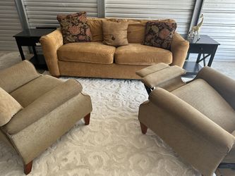 Couch And Two Recliners