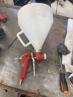 Harbor Freight Wall Texture Gun.