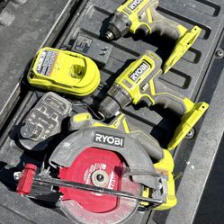 Ryobi Saw/drill Bundle