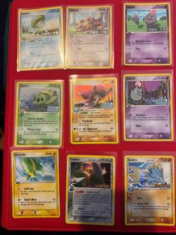 Reverse Holo Stamped Pokemon Card Lot
