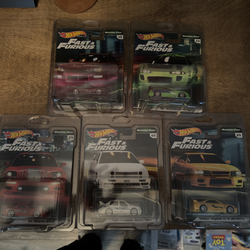 Hot wheels Fast Furious Original Fast w/ protectors