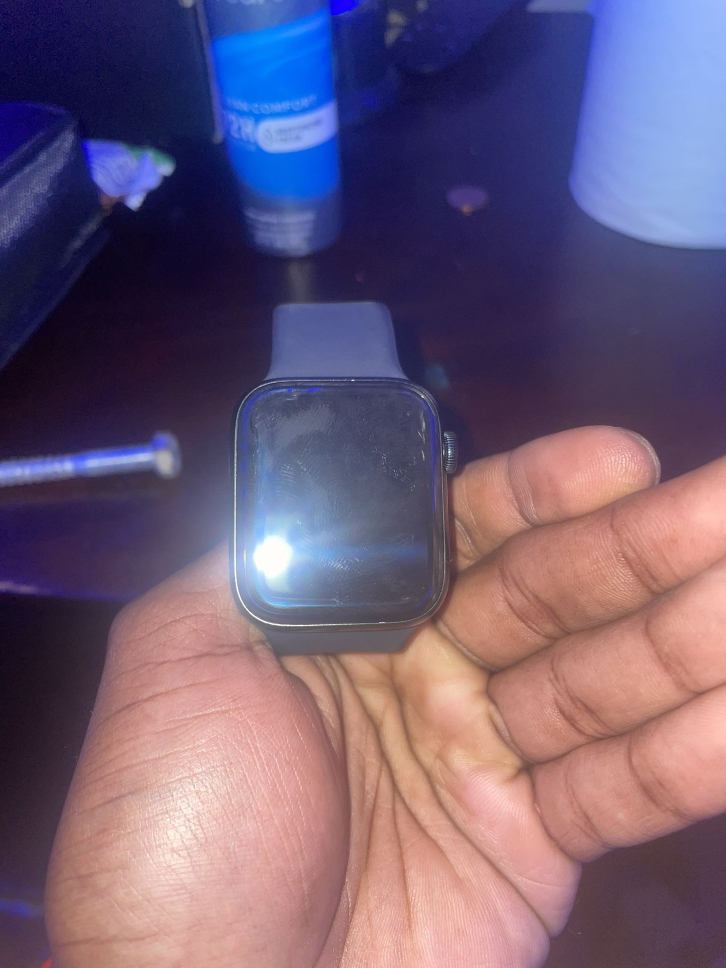 Apple Watch Se 44M Band Size 7 With Charger Brand New