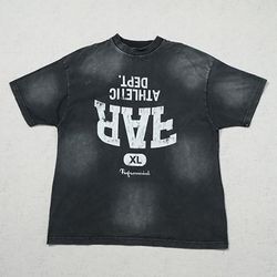 Far Washed Cracked T Shirt
