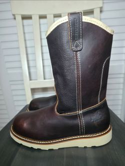 Thorogood Exclusive Welly Waterproof Pull-On Boot Steel Toe Men's Size 8.5 D READ DESCRIPTION