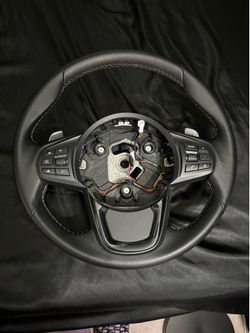 2023 Toyota Supra - LeatherSteering Wheel with Buttons - OEM