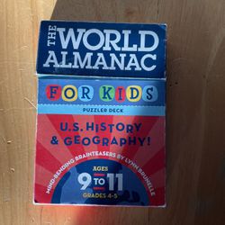 World Almanac For Kids Puzzler Deck.  