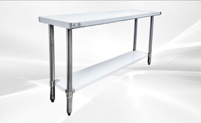 60W x 18D x 34H All Stainless Steel Table NSF HN-WT1860-SB