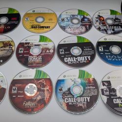 Xbox 360 Disc Only Lot B - Trading For 6" & 7" Action Figures