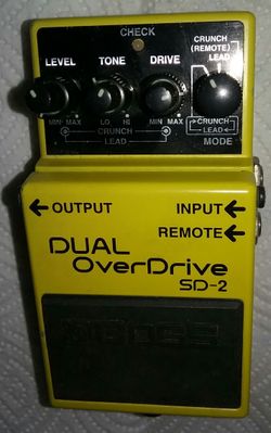 Boss SD-2 Dual Overdrive Guitar Pedal for Sale in Venice, FL - OfferUp