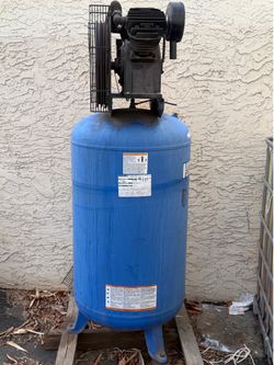 $45 AIR COMPRESSOR TANK. MOTOR IS NO GOOD
