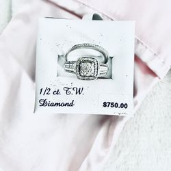 New Engagement Ring Set 