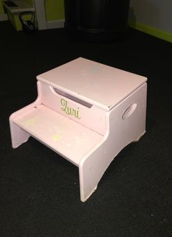 STEP STOOL with STORAGE