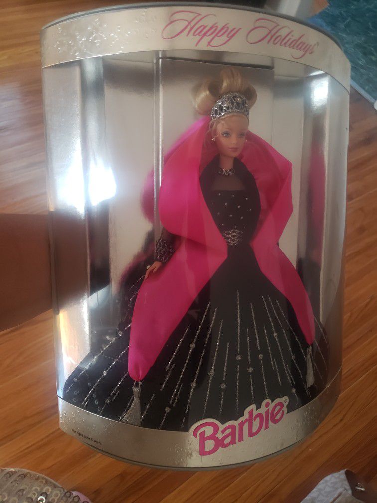 3 collectible barbies best offer