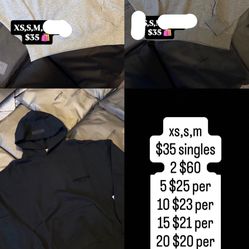 essential hoodies $30