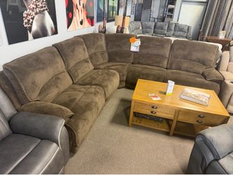 Cozy comfy reclining sectional! Sale! Last one! ✅❤️🎉