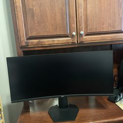 34 Inch Dell Monitor 