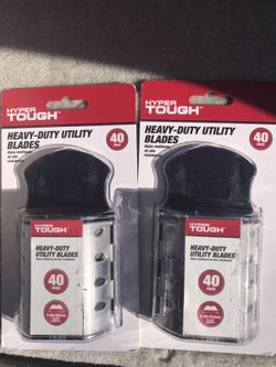 Heavy duty utility blades