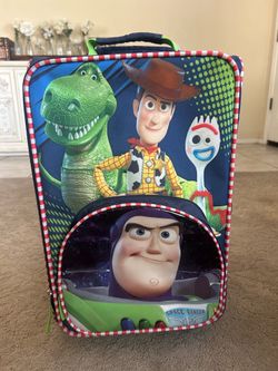 Disney Toy Story kids rolling luggage with wheels