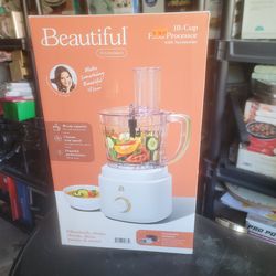 BRAND NEW Beautiful 10-QT Food Processor by Drew Barrymore
