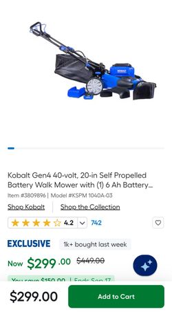Kobalt Grass Cutter