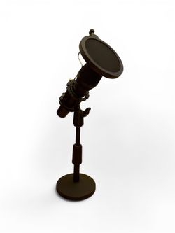 2x Maono AU-HD300T Cardioid Dynamic USB/XLR Microphone Kit w/ Stand, Pop Filter