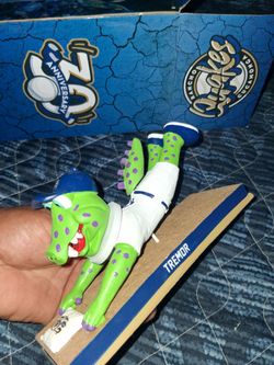 Rancho Cucamonga Quakes 2023 30th Anniversary Tremor Bobblehead & Tail Dodgers new in box
