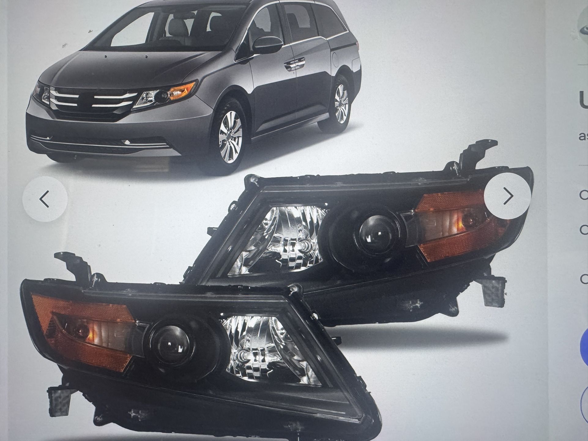 New Headlights For 2011-2013 Honda Odyssey