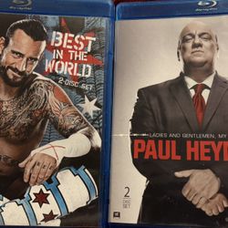 WWE Blu-rays