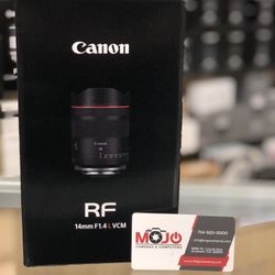 Canon Rf 14 F/1.4