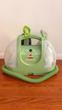 bissell green machine carpet cleaner