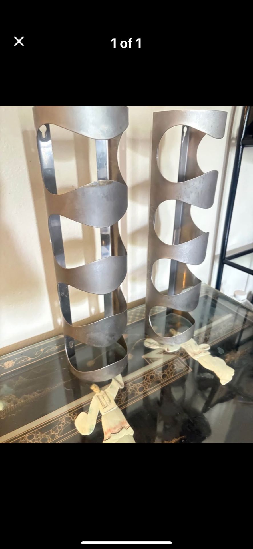 A Pair Of Wine Racks