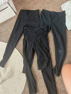 Black Leggings For Girls Size 10