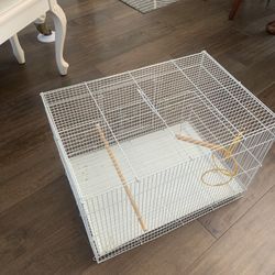 White Bird cage 