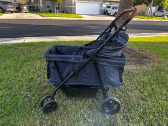 OJCme Pet Stroller Gray 4-Wheel