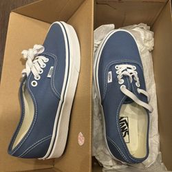 Brand New Blue Vans 