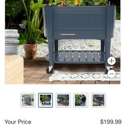 Permasteel Elevated Garden Bed With Casters